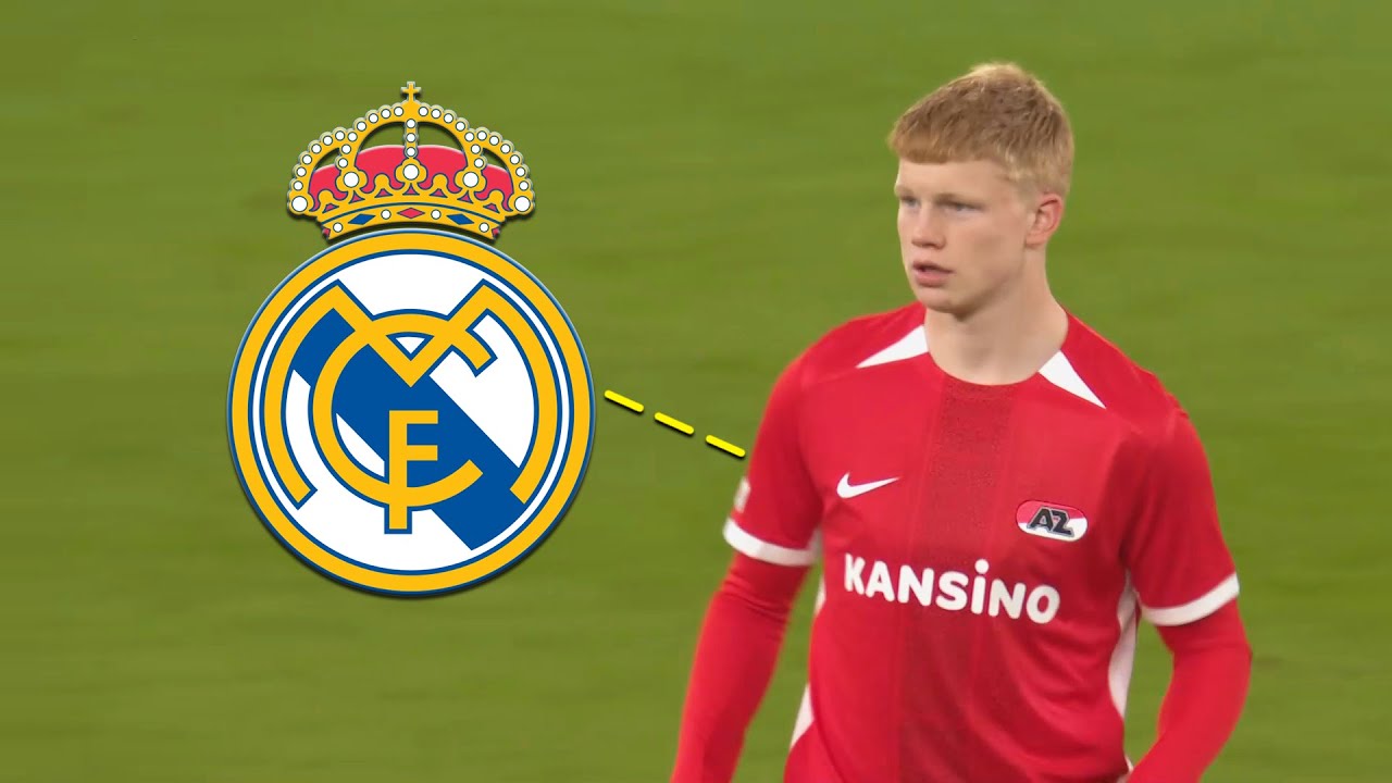 Here's Why Real Madrid Want Kees Smit 🇳🇱⚪
