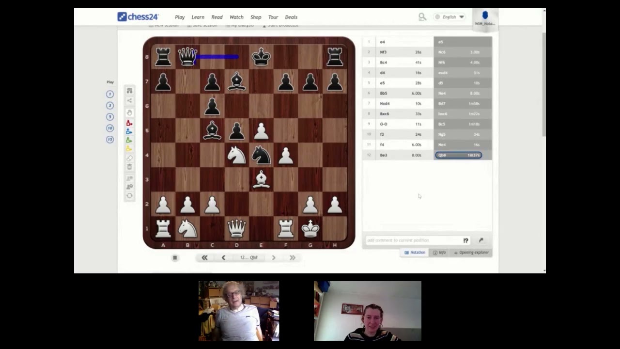 4ncl in person tournament 2021 with GM Jon Speelman and WIM Natasha Regan