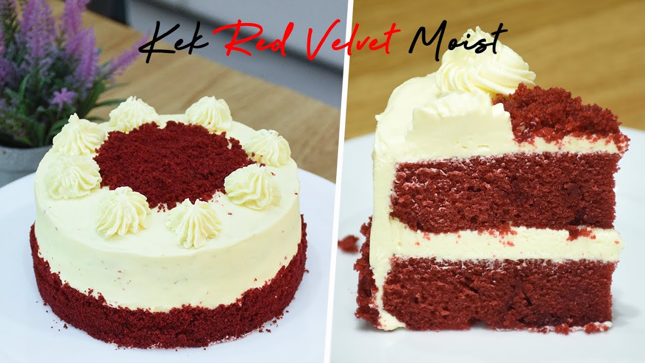 KEK RED VELVET YANG SANGAT MOIST