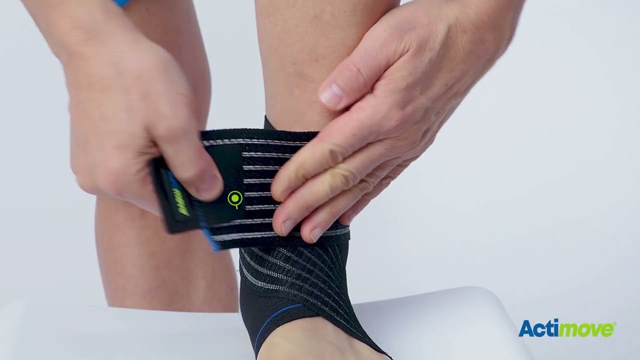 How To Apply | Actimove Sports Edition Ankle Support Elastic Wrap Around