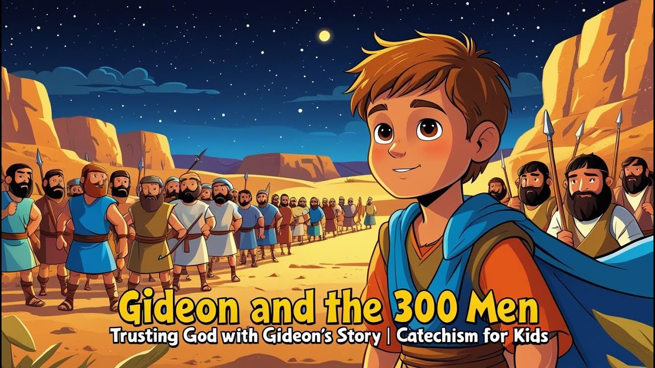 Gideon and the 300 Men | Trusting God with Gideon&rsquo;s Story | Catechism for Kids