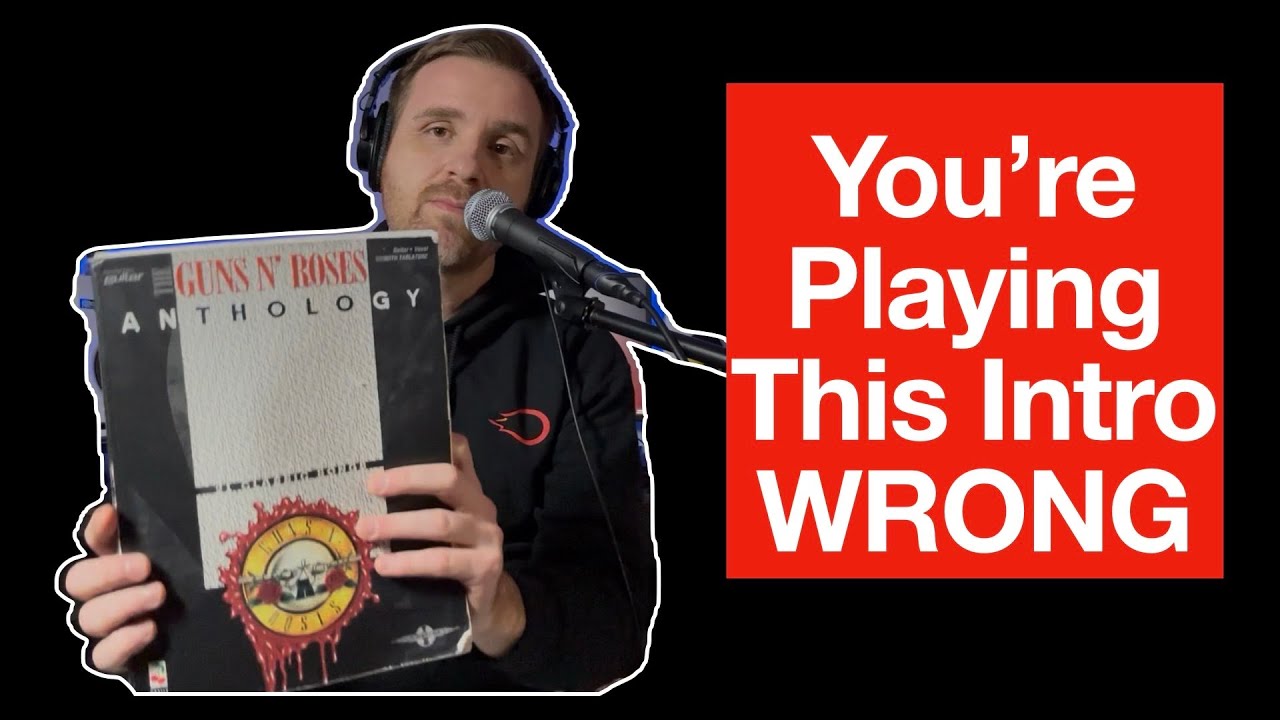 You’re Playing the Welcome to the Jungle Intro WRONG (Real Way to Play It Like Slash)