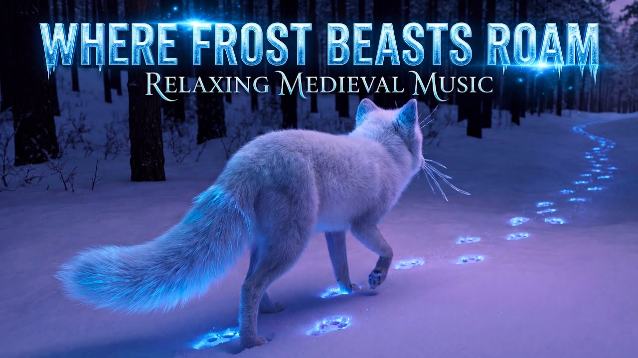 Enchanted Winter Realms & Magical Beasts | Medieval Celtic Music for Winter Escapes, DnD, and Focus