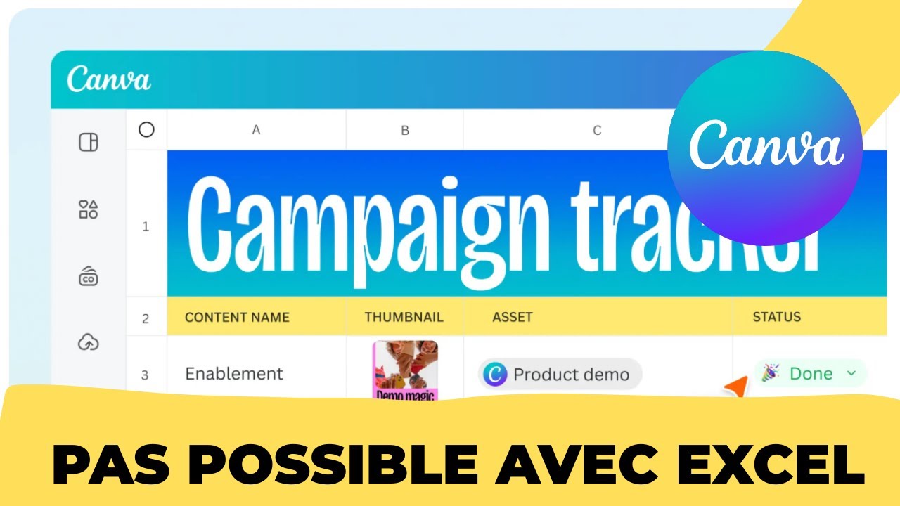 ASTUCES avancées de CANVA TABLEUR !