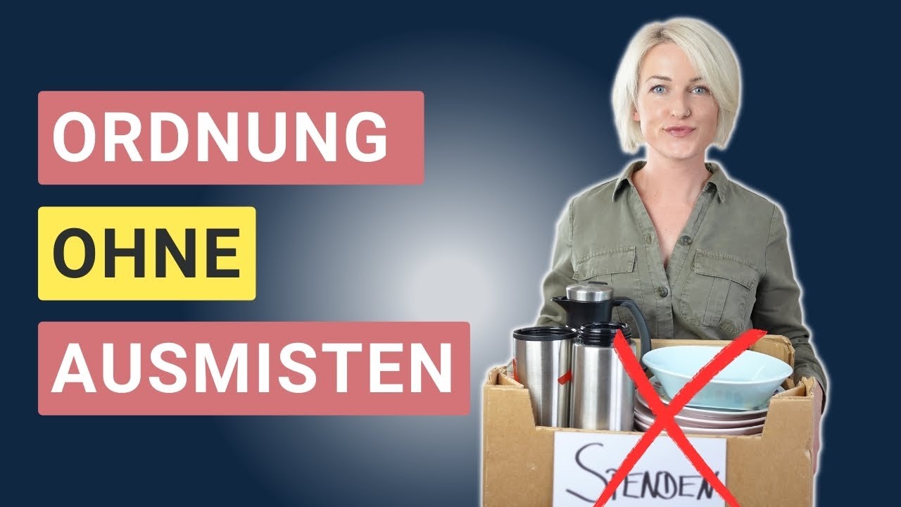 Ohne Ausmisten zum aufgeräumten Zuhause: So geht’s!