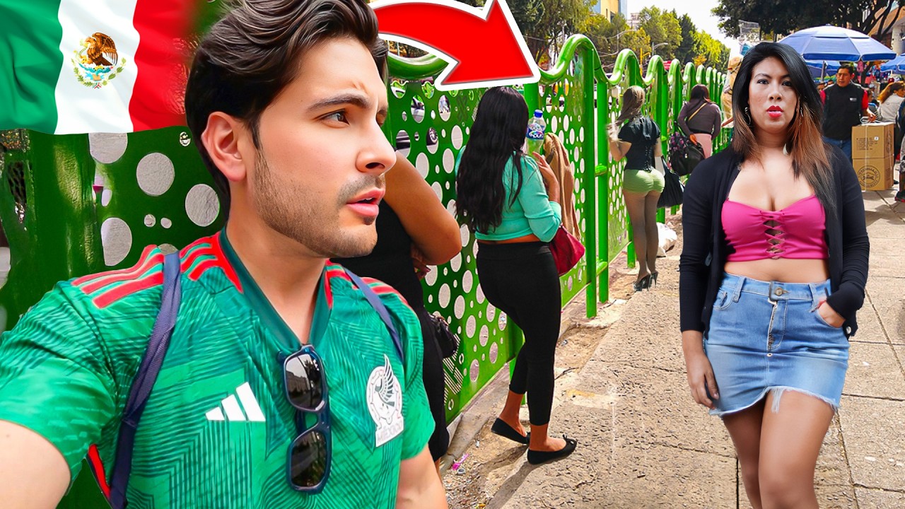 Entré al BARRIO de las CARIÑOSAS en MÉXICO 🇲🇽 - Gabriel Herrera