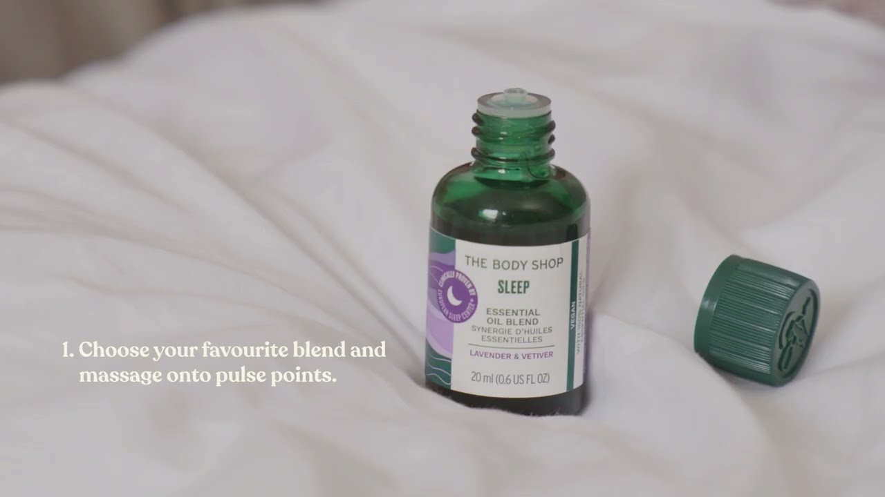 FOR A BODY & MIND IN BALANCE. NEW ESSENTIAL OILS FROM THE BODY SHOP
