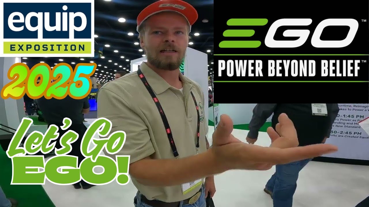 Коммерческий стенд EGo на выставке Equip Expo 2025 #ego #egopowerplus #equipment #electric #elect...