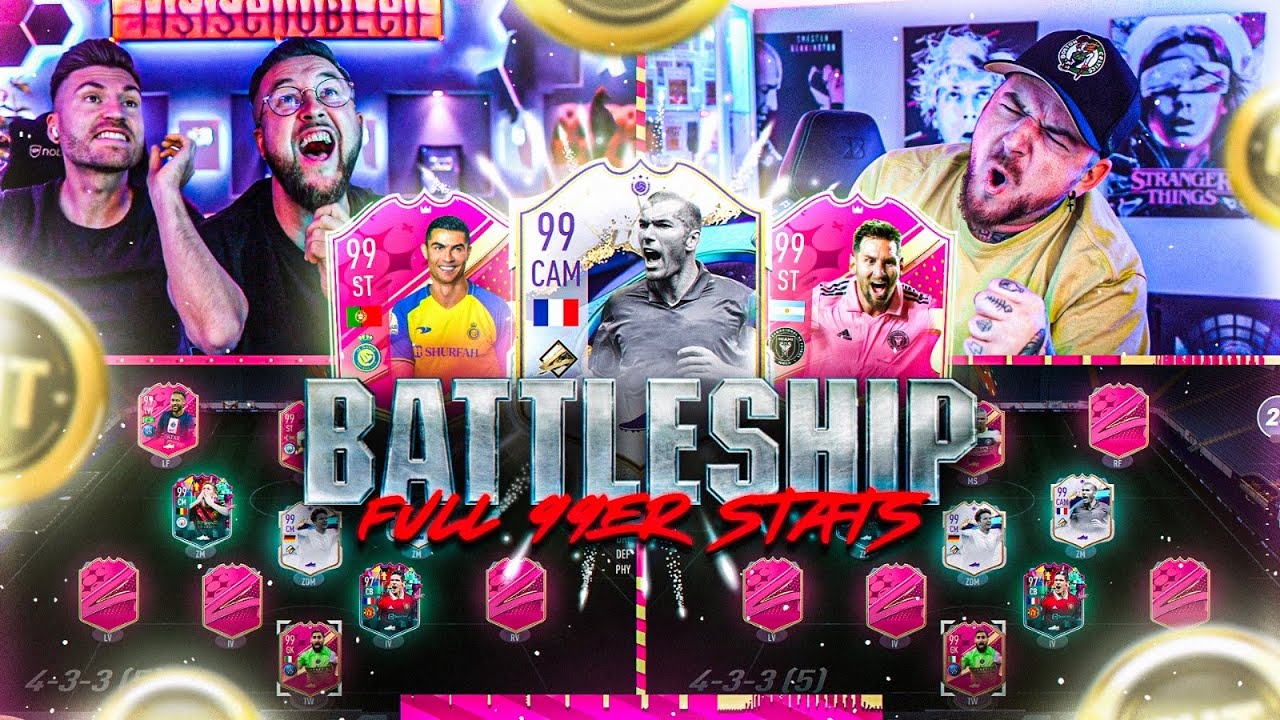 Das GING JA KOMPLETT nach HINTEN LOS 😰😱 99er STATS Battleship Wager vs Steini 🔥 FIFA 23