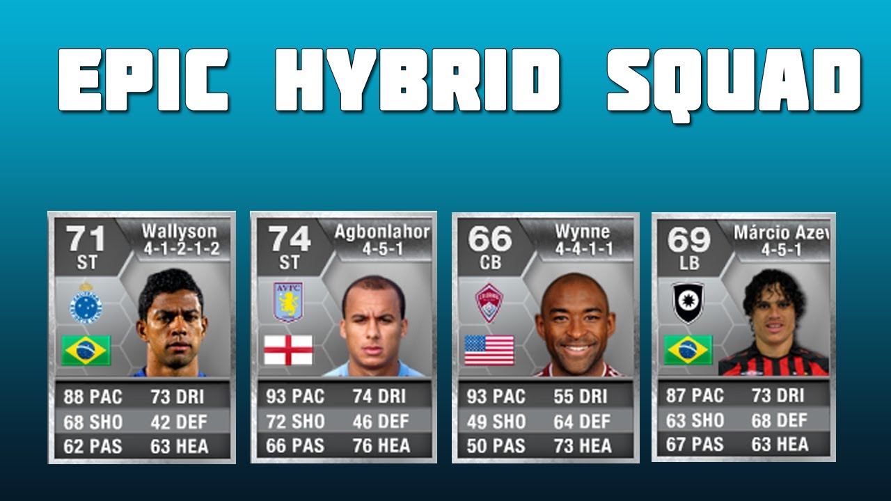 FIFA 13 Ultimate Team | EPIC Hybrid Ft Wallyson, Agbonlahor, Wynne and an INFORM!