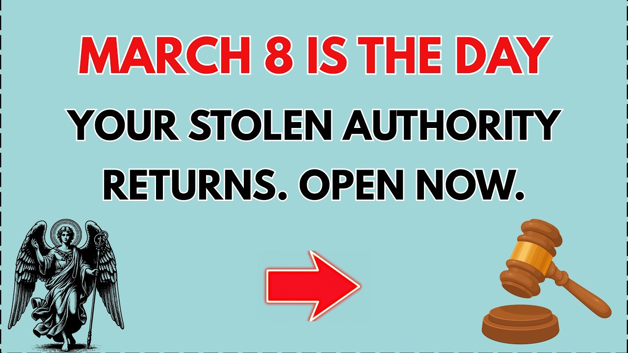 🛑 Today March 7: your STOLEN AUTHORITY returns—ONLY 15 SECONDS left. the COUNCIL’S final EDICT...