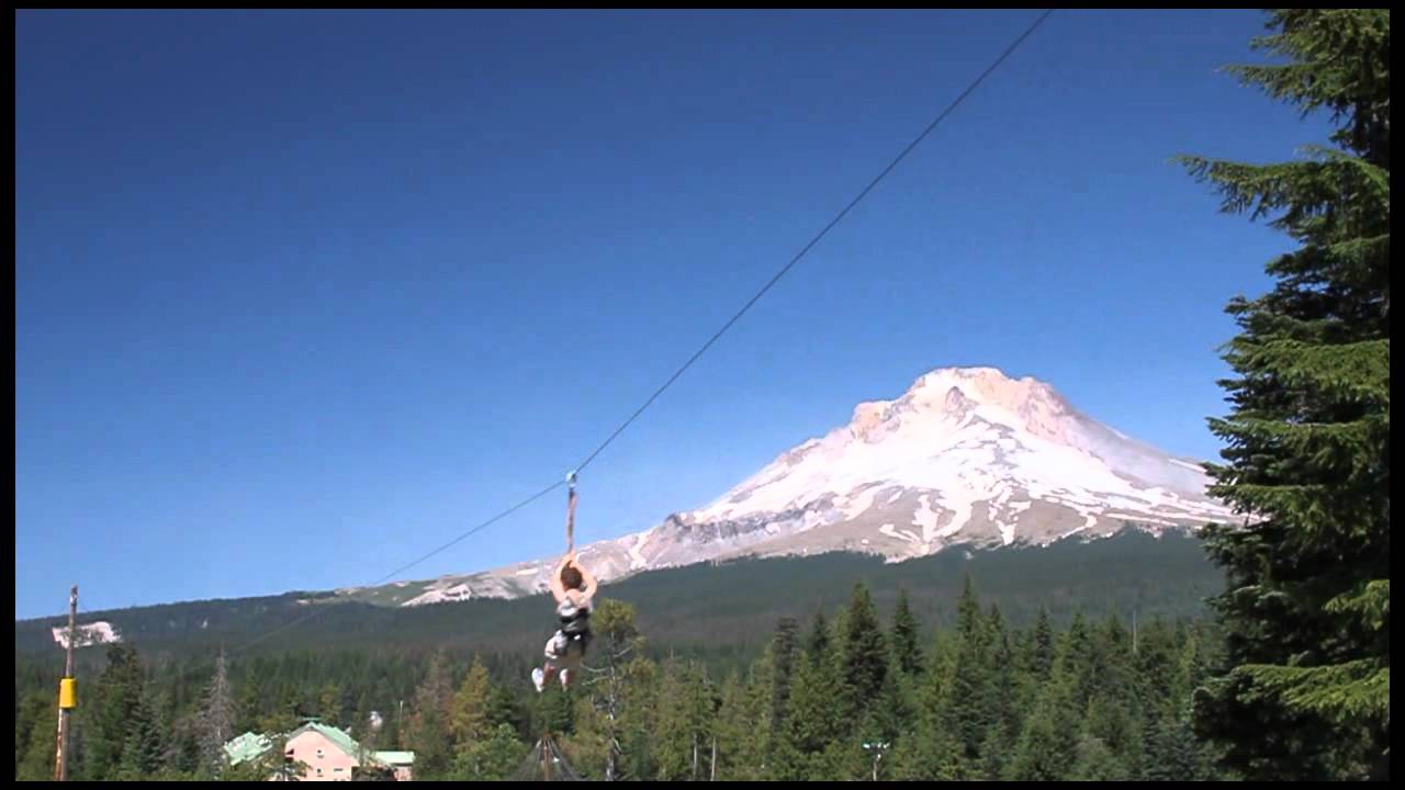 Zip Line Adventures at Mt. Hood Skibowl