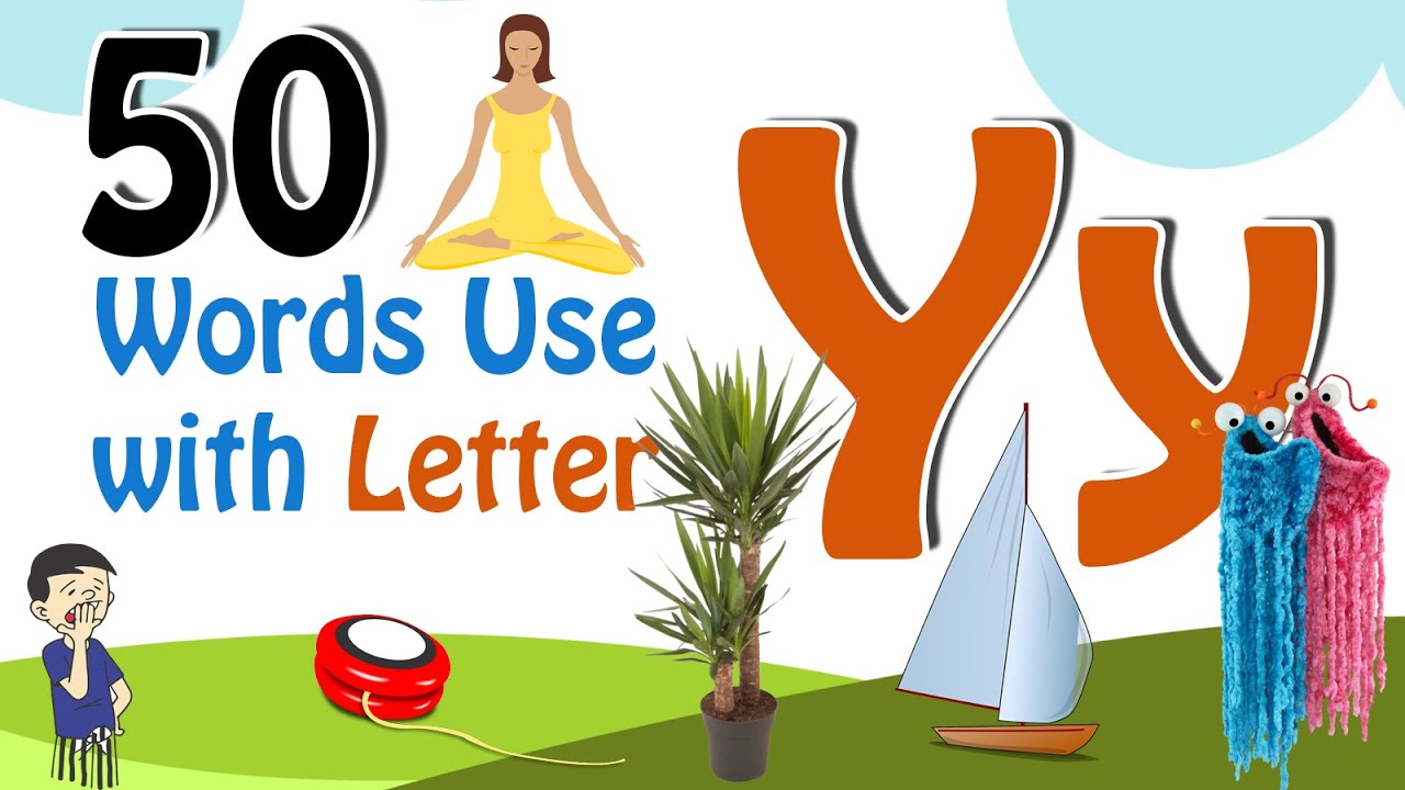y letter words 50 | Phonics letter Y | Letter Y Vocabulary | Kids Video | Kids Grade