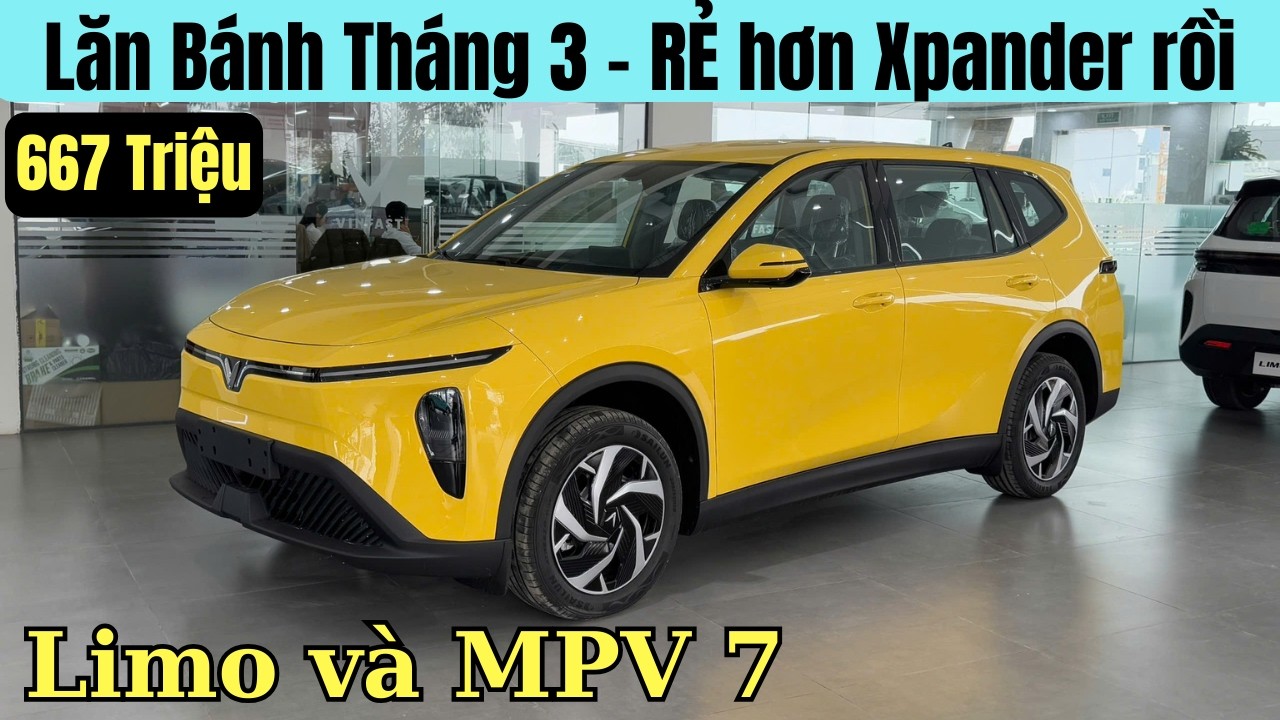 ✅Xả gần 100 Triệu Lấy Vinfast Limo và Vinfast MPV 7 | Tổng Lăn Bánh xe điện 7 chỗ Vinfast tháng 3
