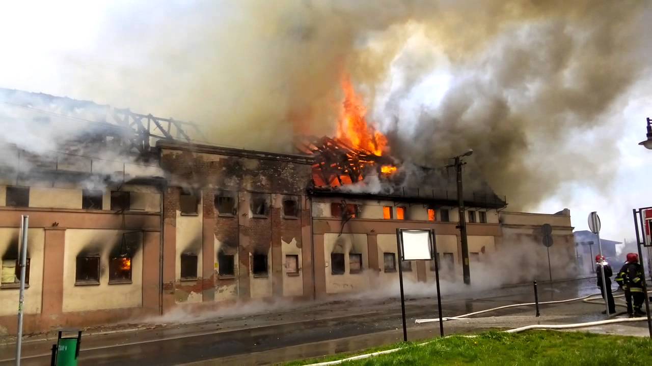 22.04.2015 Pożar w Legnicy
