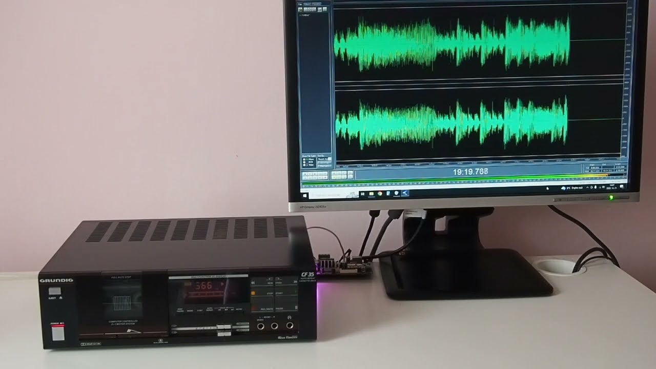 Palace house mix by Johnny D'ark (Aktív rádió 88.5) - Grundig CF-35 testing