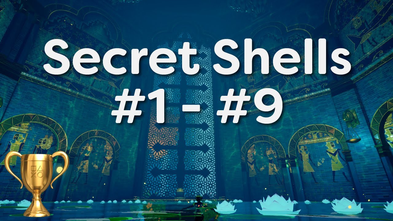 ABZU - Secret Shell Locations (#1 - #9) - 