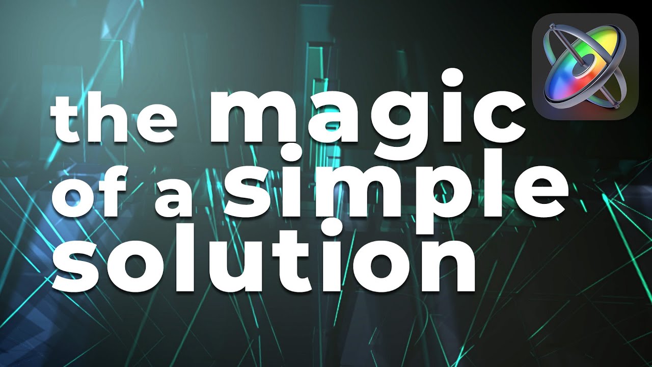 Apple Motion: The Magic of a Simple Solution
