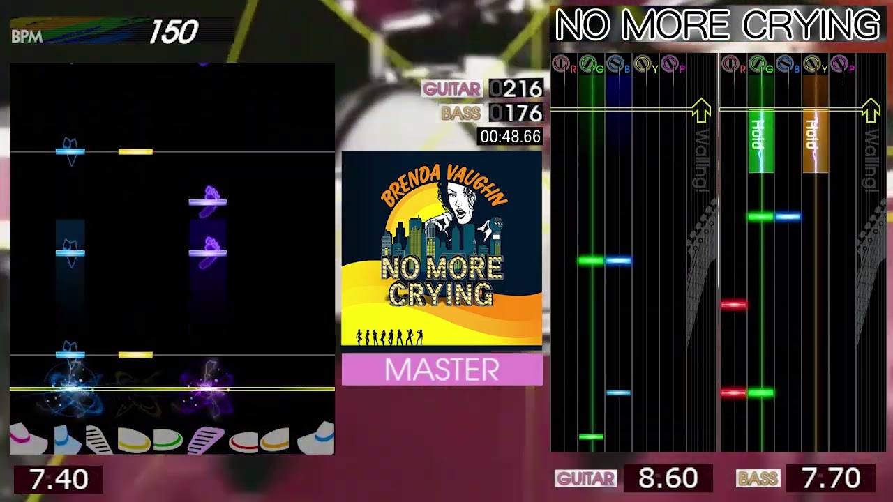 GITADORA / NO MORE CRYING - MASTER (GuitarFreaks V & DrumMania V)