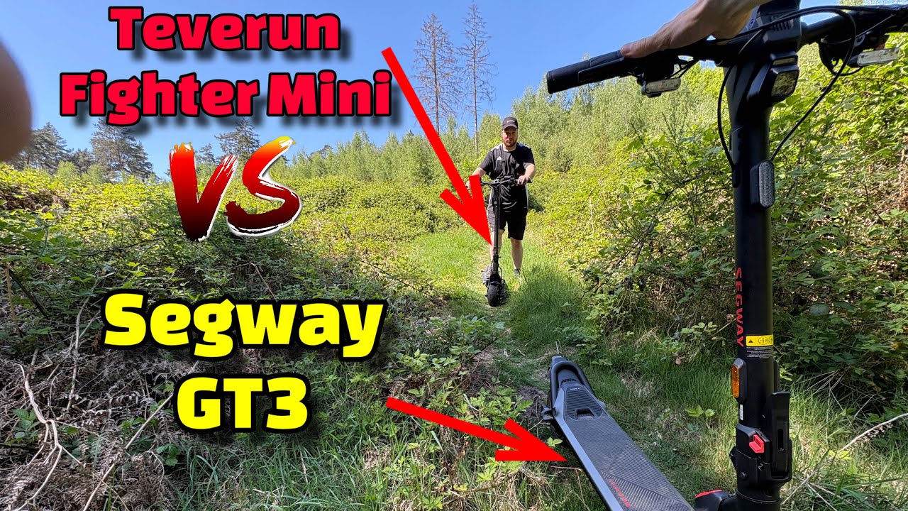 Das ist KRASS 😮 Teverun Fighter Mini 🆚Segway GT3 Steigung Extrem