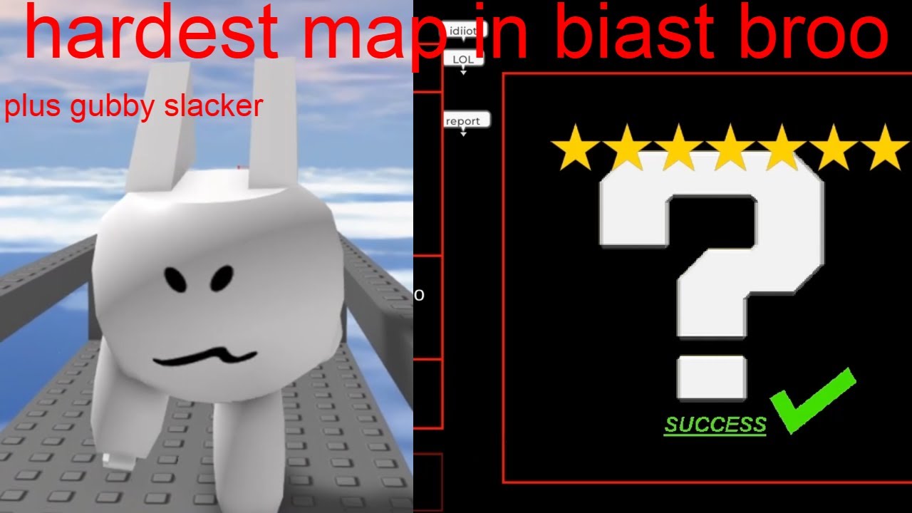 New Hardest Map in Biast (Randomly Generated Map) | Roblox BREAK IN AND STEAL THINGS