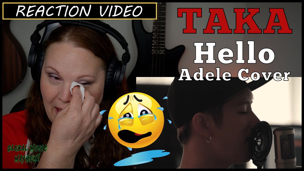 Taka - Hello, Adele Cover (Reaction Video, One Ok Rock) | First Reaction to Taka Hello