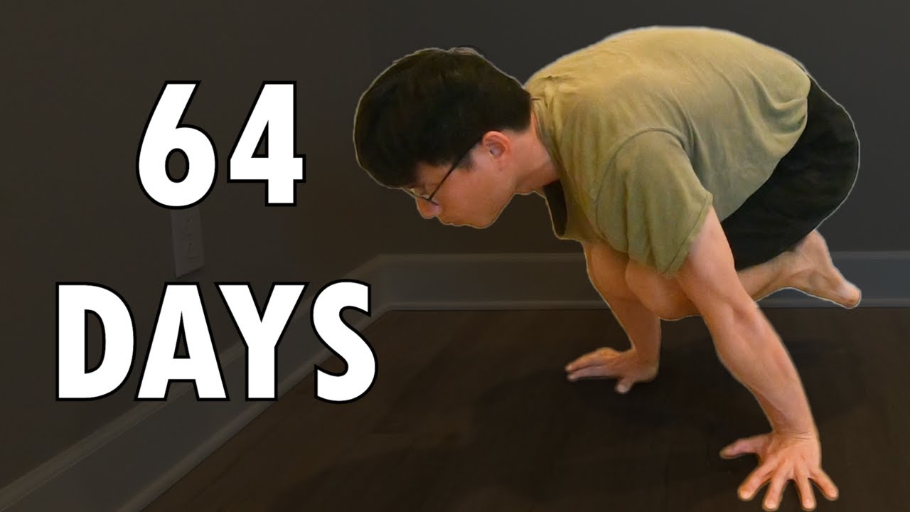 REAL Beginner Zero to Tuck Planche Progression in 64 Days - Road to Full Planche Ep1