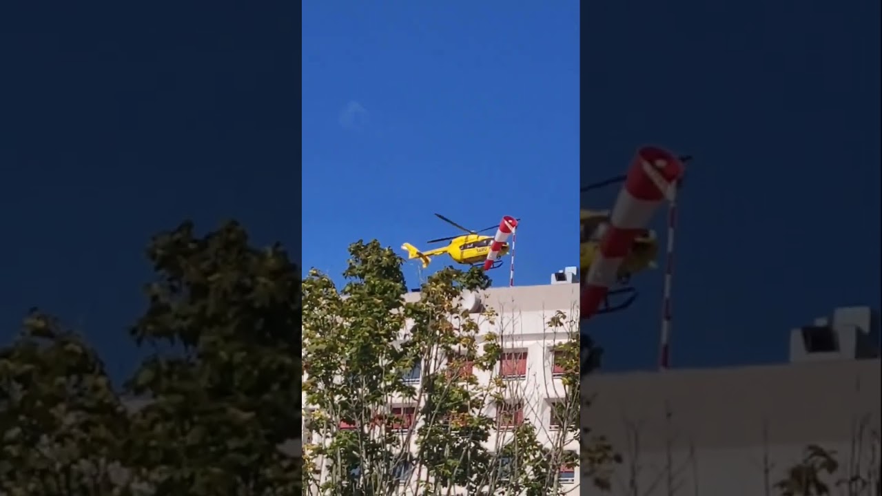 SAMU Helicopter (Air Ambulance) in France