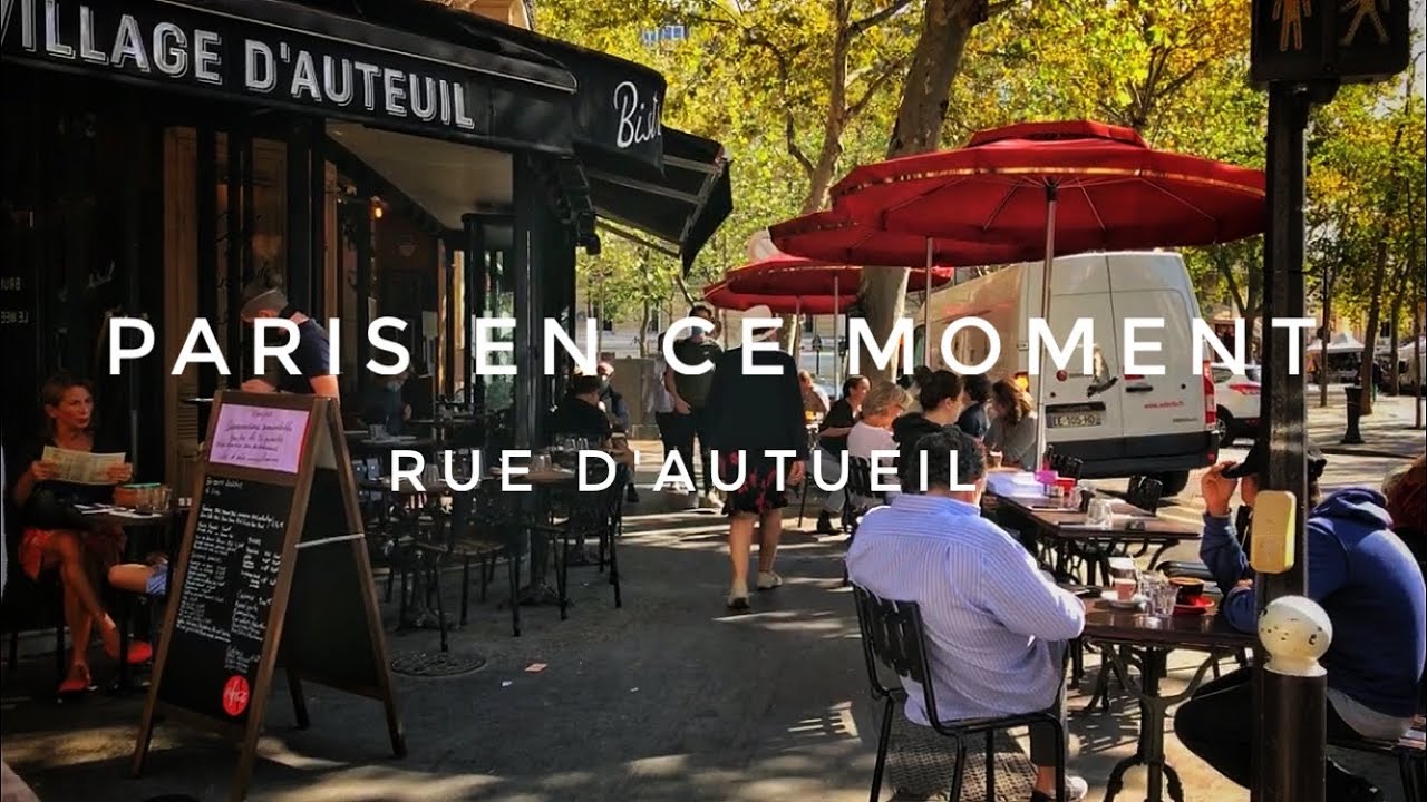 🇫🇷 WALK IN PARIS ( RUE D'AUTEUIL ) 18/09/2020 PARIS 4K