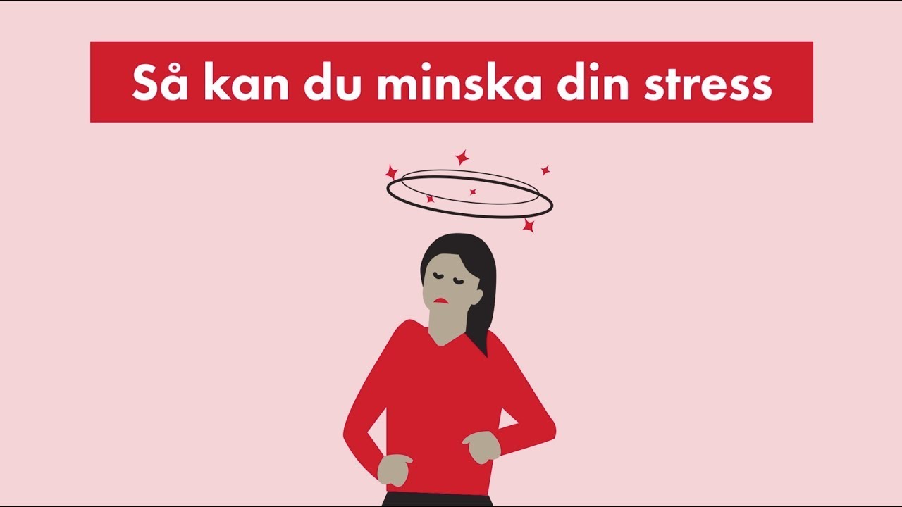Så kan du minska din stress