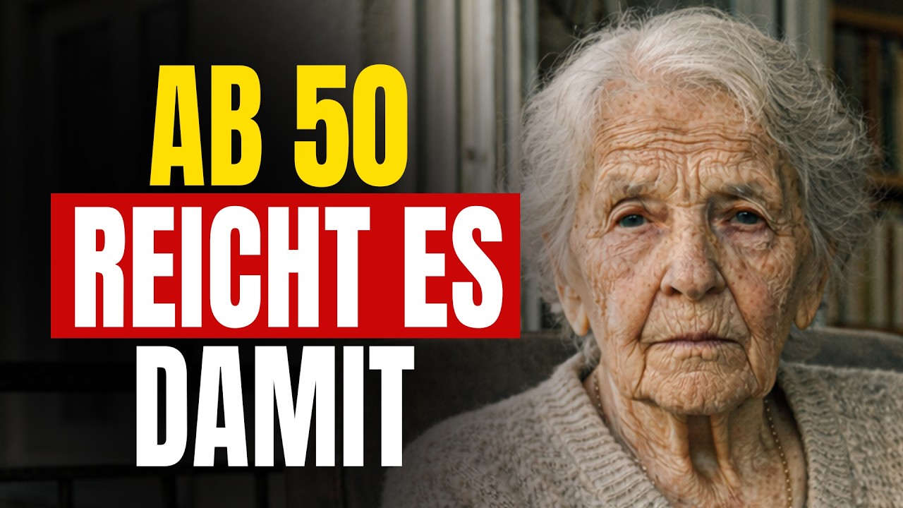 7 Dinge, die nach 50 REINE ZEITVERSCHWENDUNG sind (Die meisten merken es zu spät)