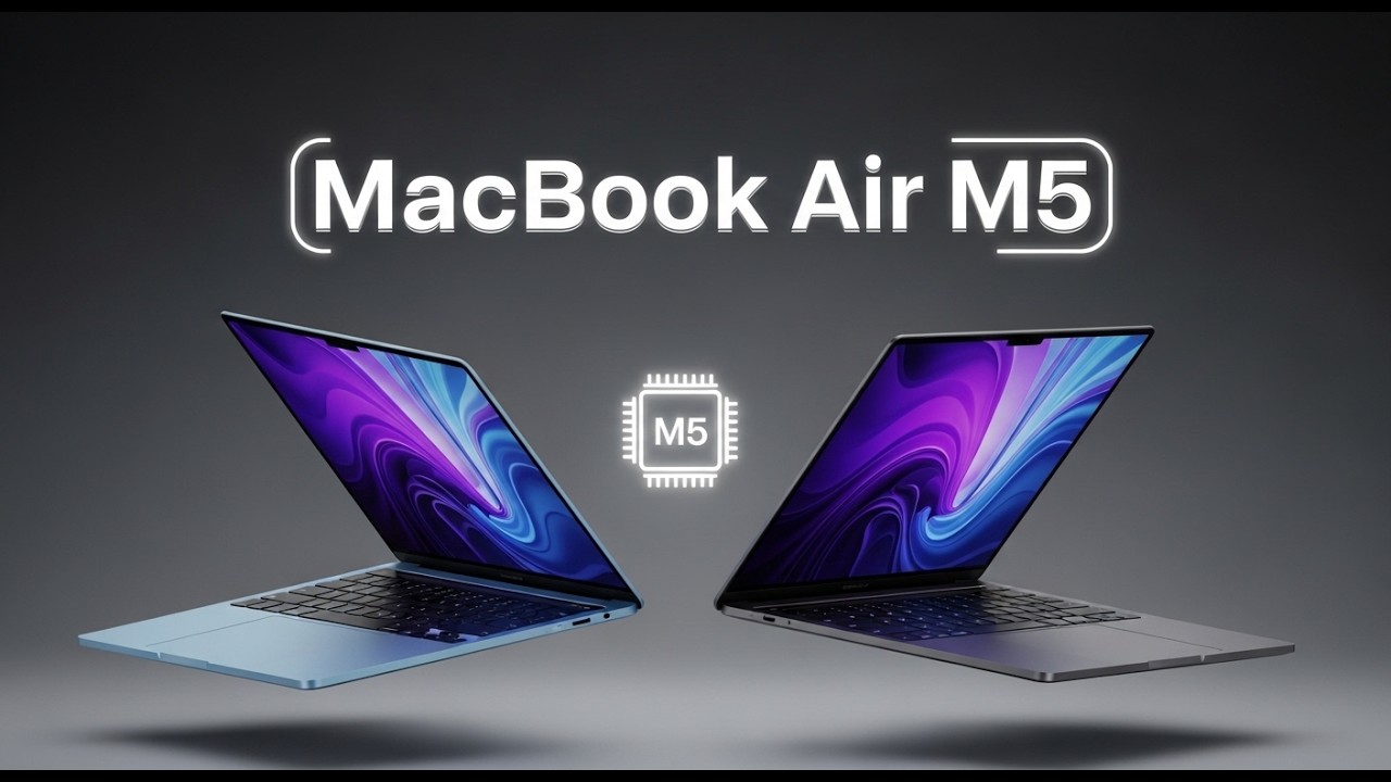 MacBook Air M5 (2026) — Apple просто уничтожила M4! 🤯