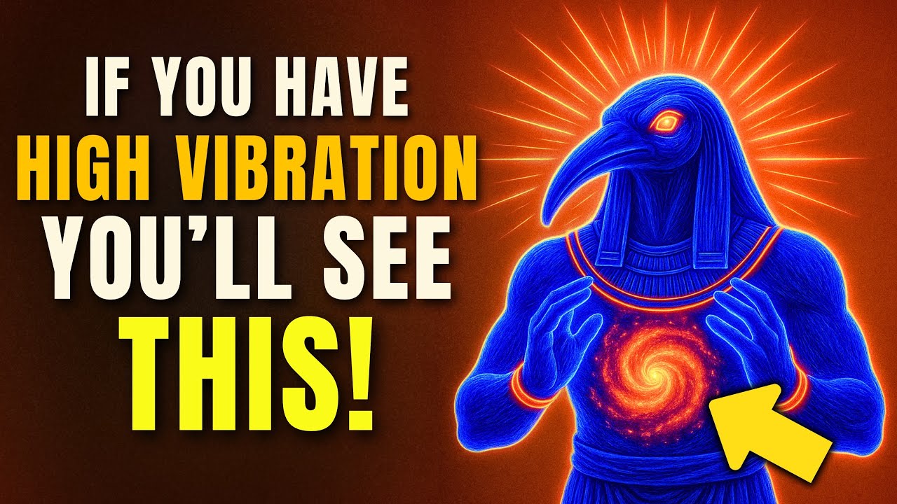 This Is What HIGH VIBRATION People See That Others Cannot &ndash; Thoth&rsquo;s Secret Message