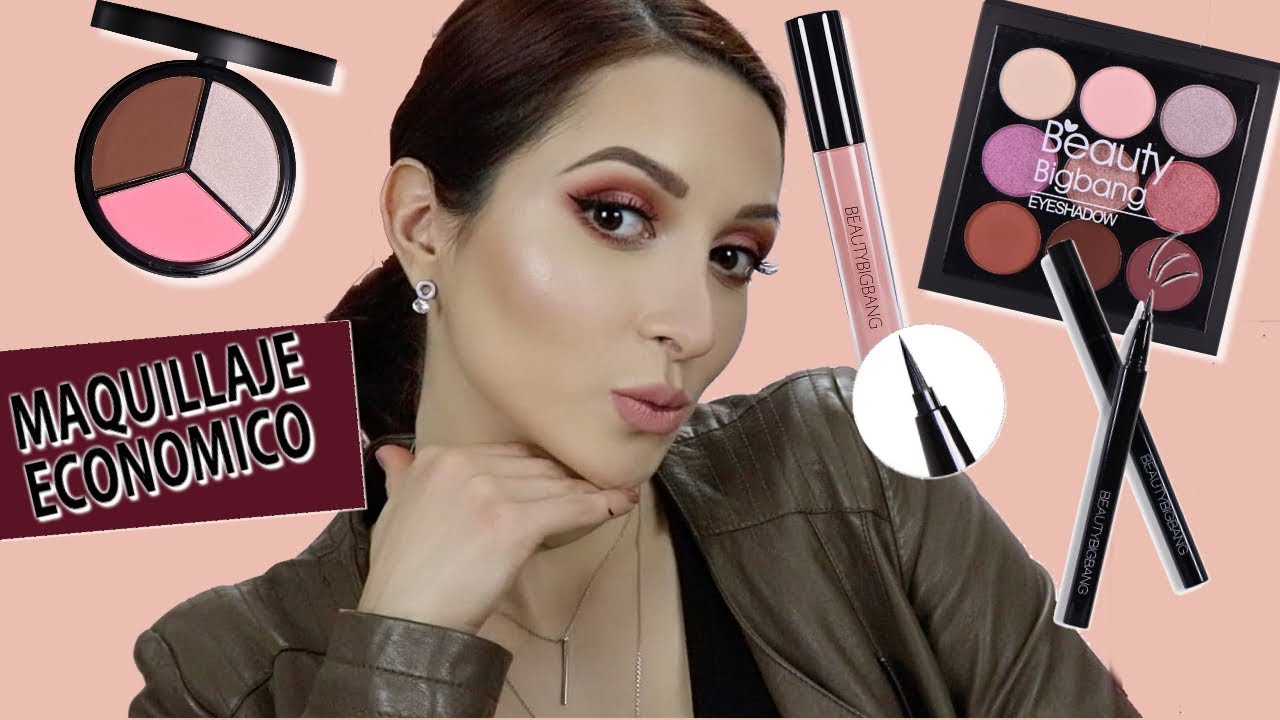 Probando maquillaje nuevo BeautyBigBang (maquillaje económico)