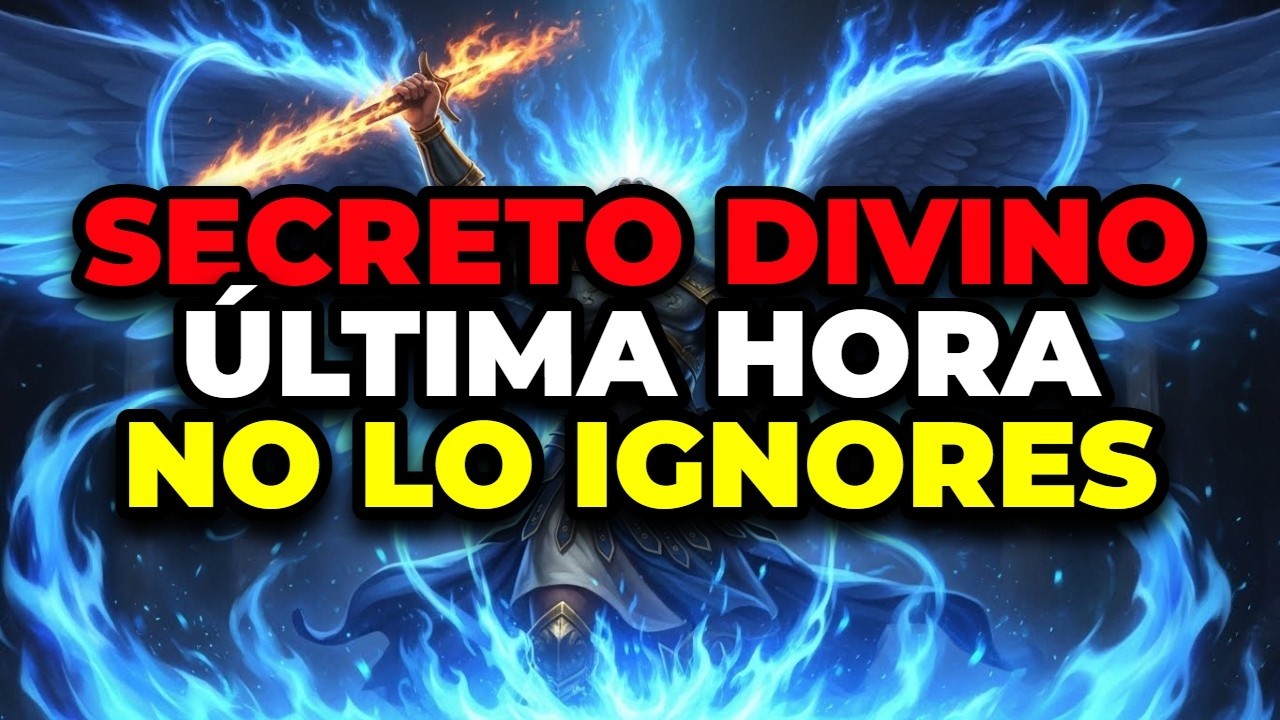 ELEGIDO, NO IGNORES ESTA SEÑAL DIVINA QUE CAMBIARÁ TU DESTINO PARA SIEMPRE EN ESTE INSTANTE.