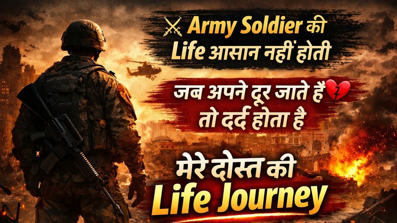 Army Soldier की दर्दनाक Life Journey 😢 | Afghanistan, Divorce और Syria में फंसा मेरा दोस्त