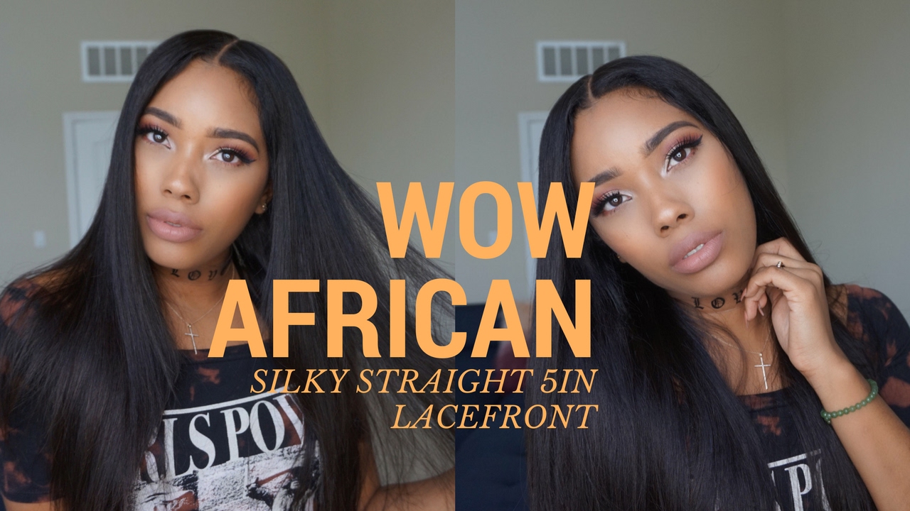 Virgin Brazilian Lace Front Wigs with 5In Lace ft. WowAfrican