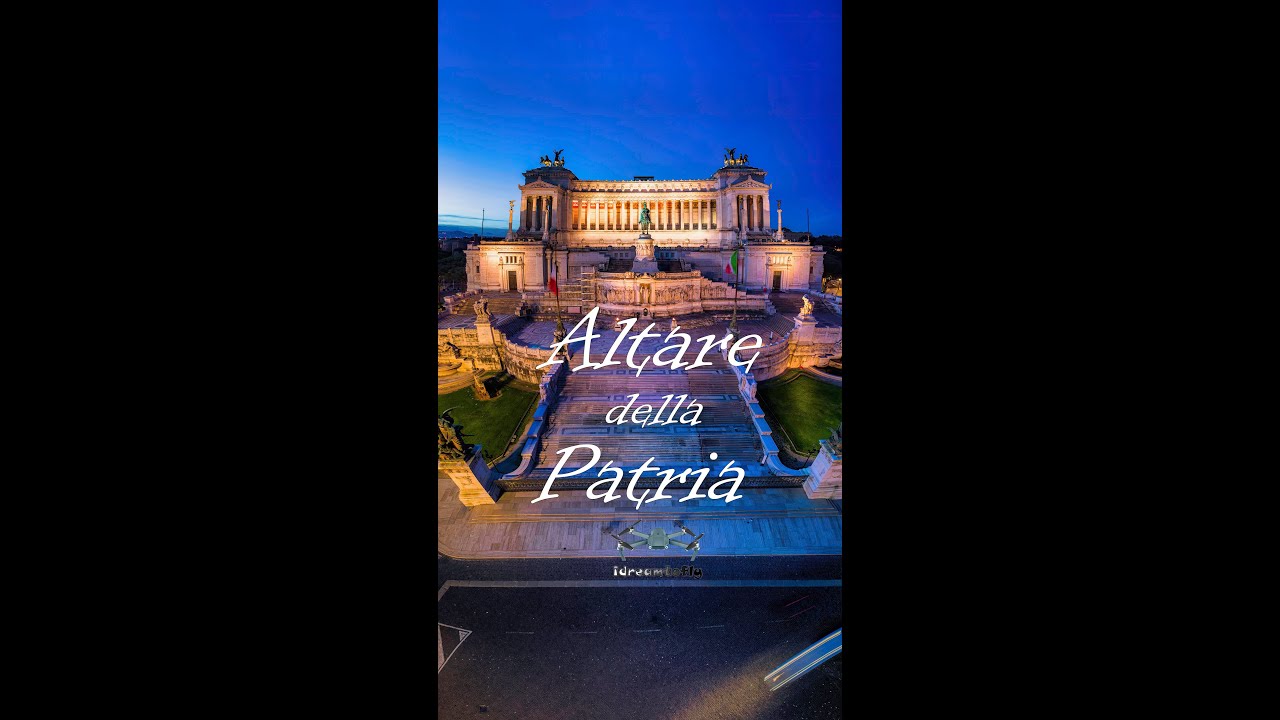 Altare della Patria - Roma - Reel Drone 4K