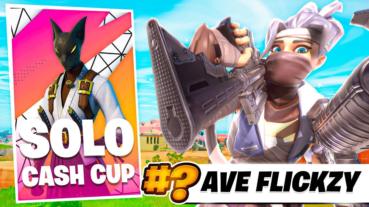 DOMINATING The Solo Cash Cup🏆 | AVE Flickzy