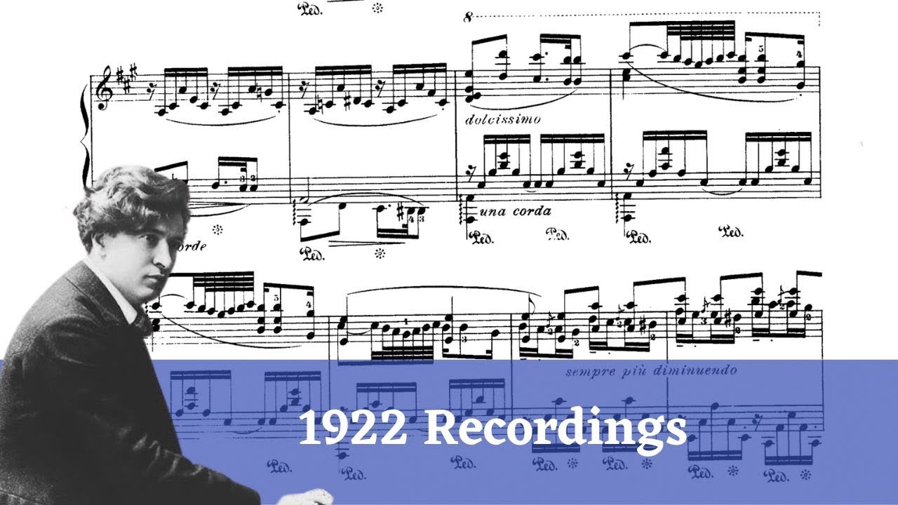 Ferruccio Busoni: The 1922 Recordings (with SCORE)