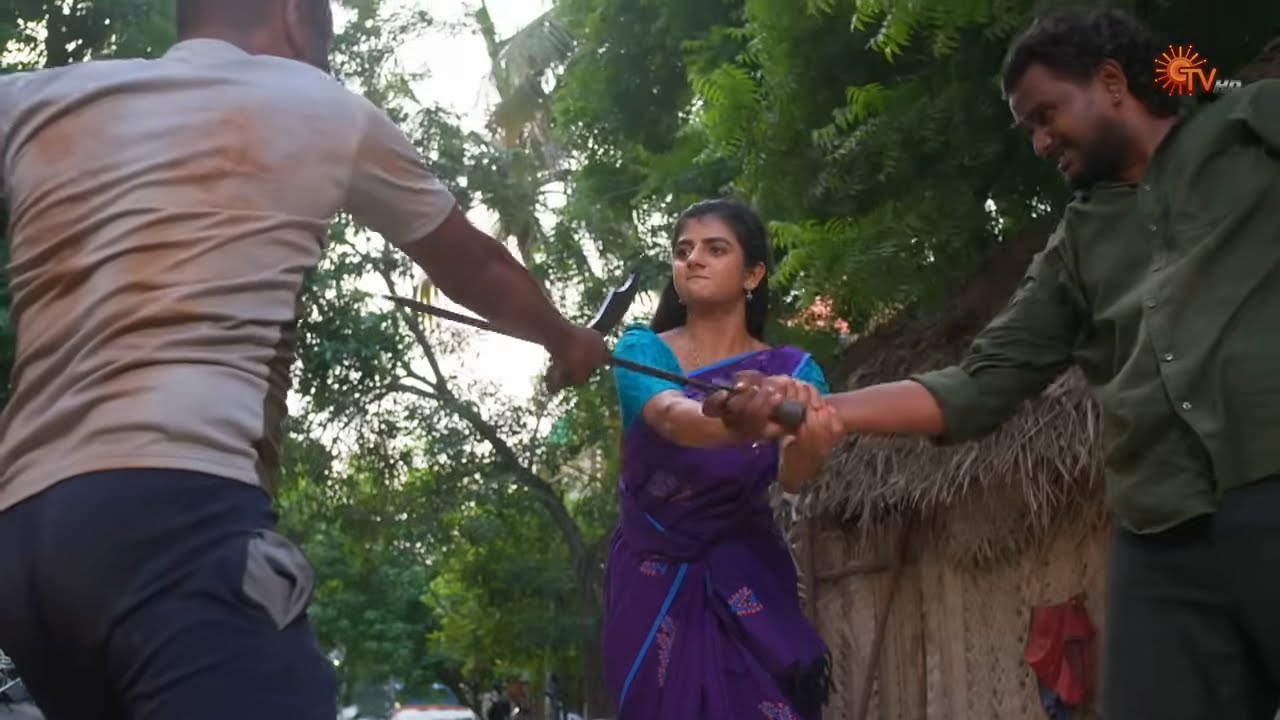 சத்யா அண்ணனோட வேல தான | Marumagal - Semma Scenes | 21 Oct2025 | Tamil Serial | Sun TV