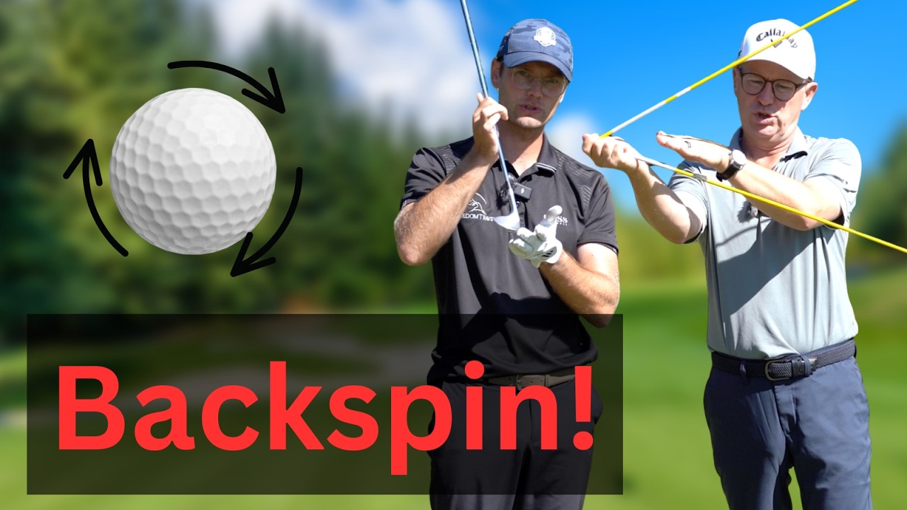 So erzeugst du Backspin mit dem Wedge (Ball stoppen & zurückrollen!)