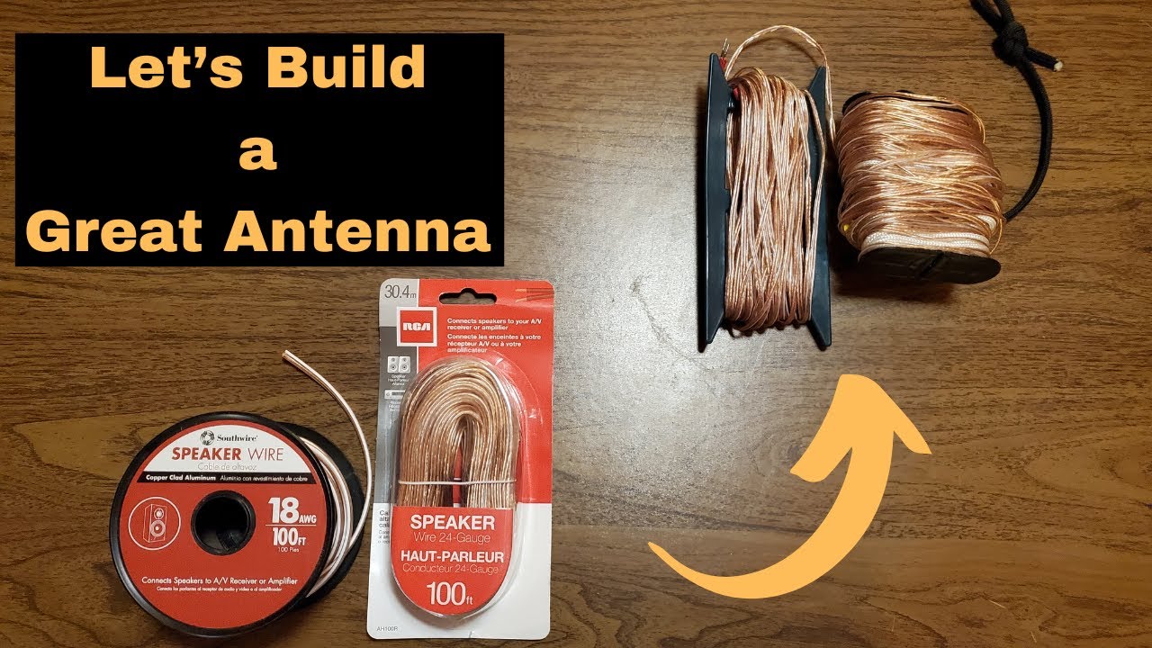 Building a Great Low-Cost QRP Antenna! The Speaker Wire Doublet