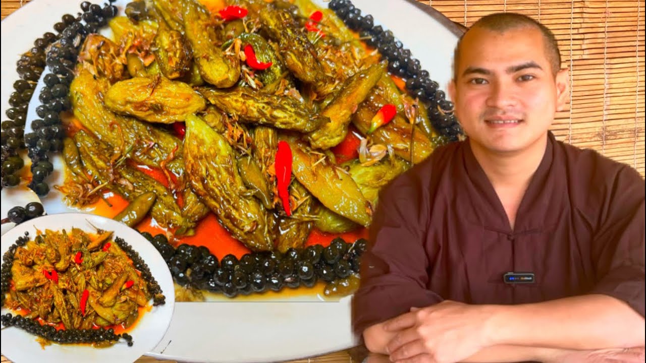 Cách KHO TIÊU KHỔ QUA Ngon Đậm Đà 1 Món Chay Đơn Giản Hao Cơm Không Nên Bo Qua |Bếp Chay Thầy Lâm