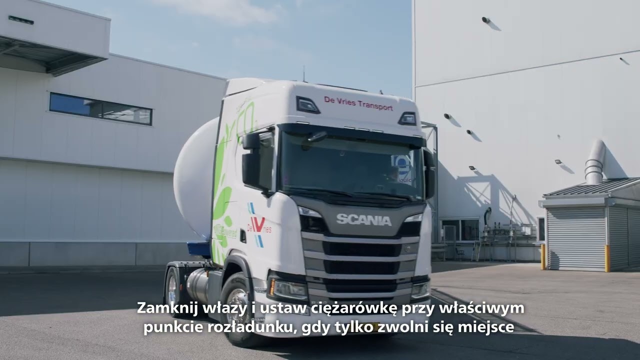 Schils BV - Instrukcja rozładunku ciężarówka do przewozu luzem - PL