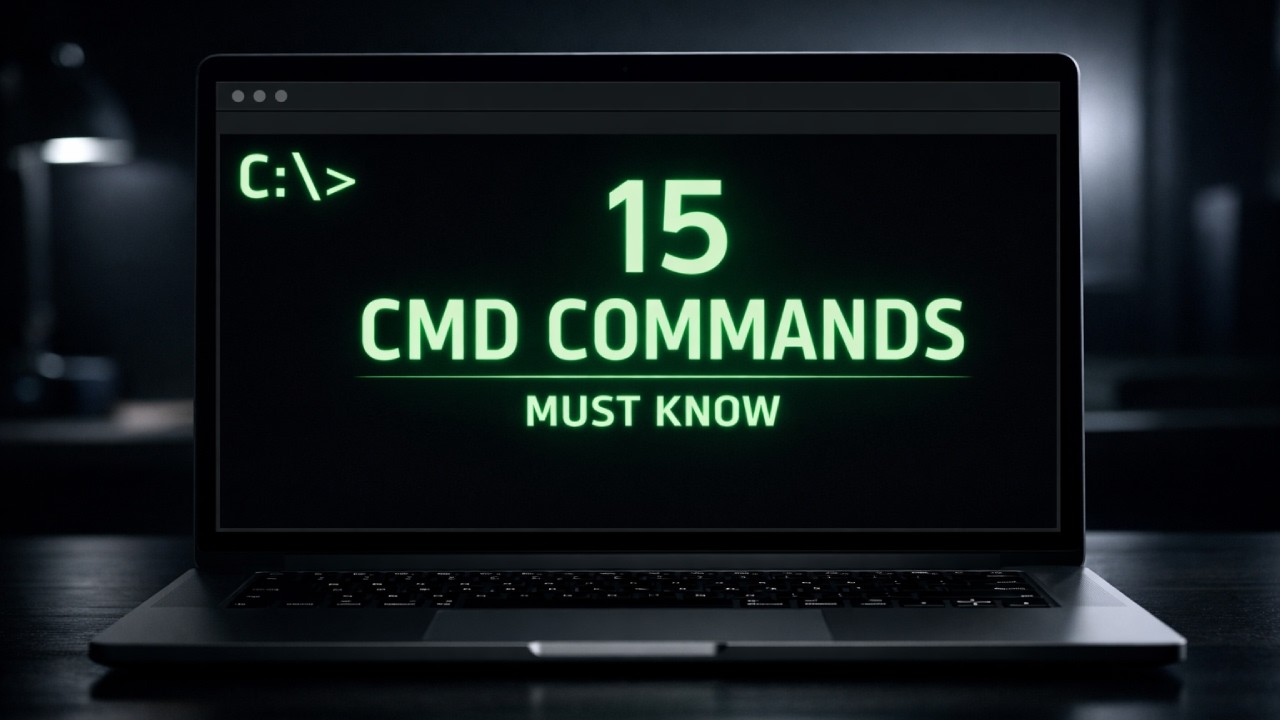 15 CMD Commands Every Windows User Must Know (Beginner to Pro