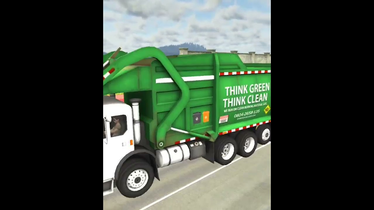 Garbage Truck Simulator | Truck Driving Game | Android Gameplay #shorts
