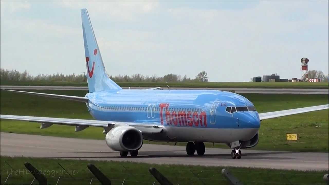 x3 Thomson Airways Departures @ East Midlands Airport