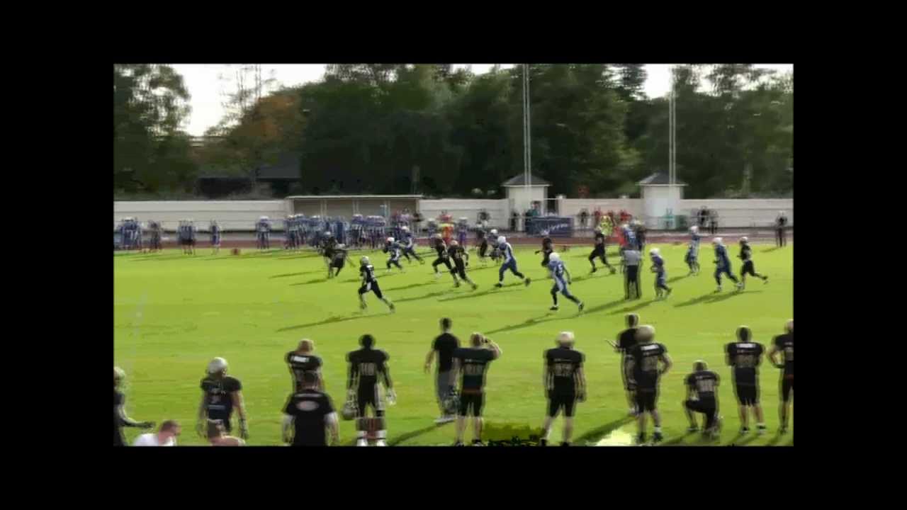 Conte Cuttino RB/WR/KR Vantaan TAFT Finland Football 8.4.12