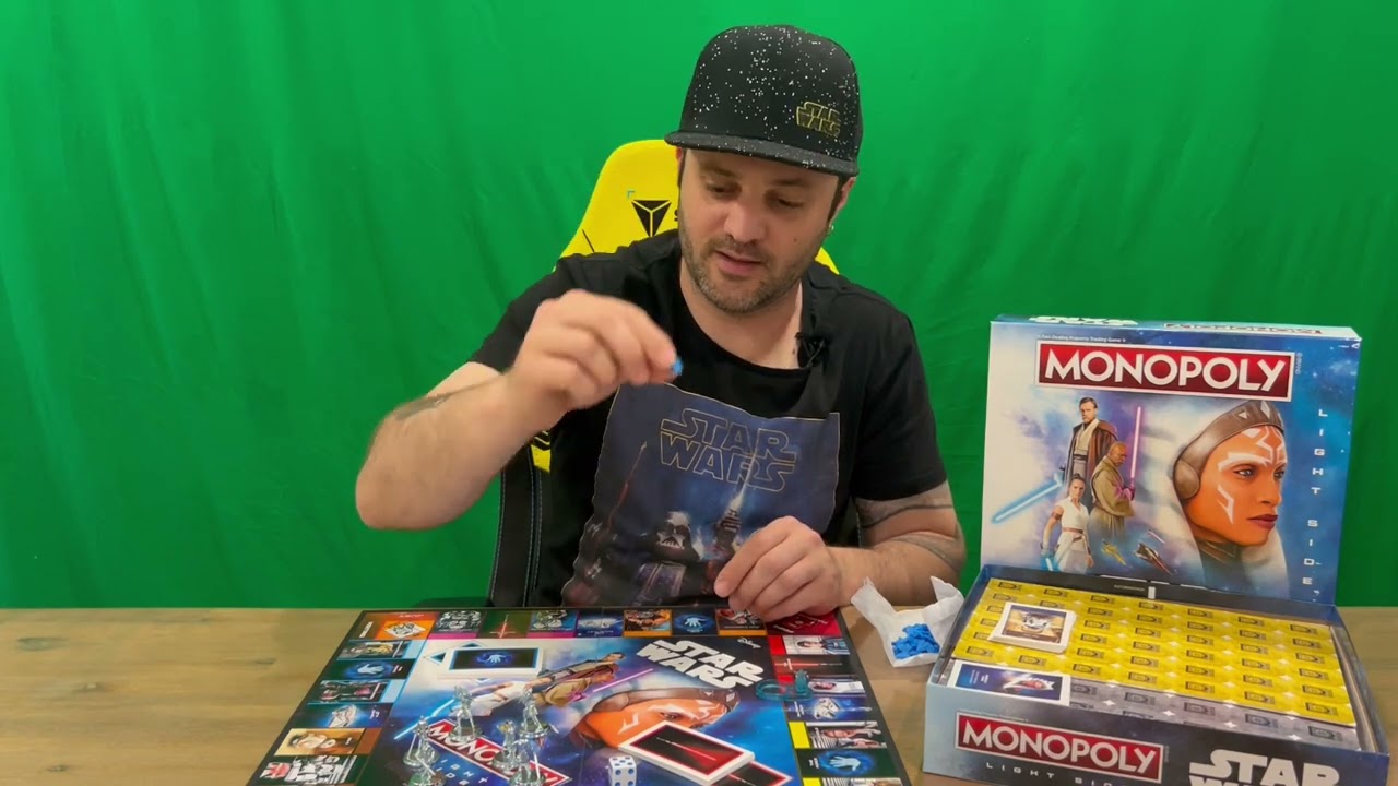 Ep 2146 - Limited Edition Star Wars Light Side 2023 Monopoly Unboxing